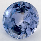 2.27 Carat Round Natural Blue Sapphire
