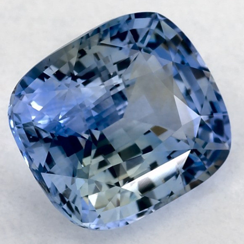 3.05 Carat Cushion Natural Blue Sapphire