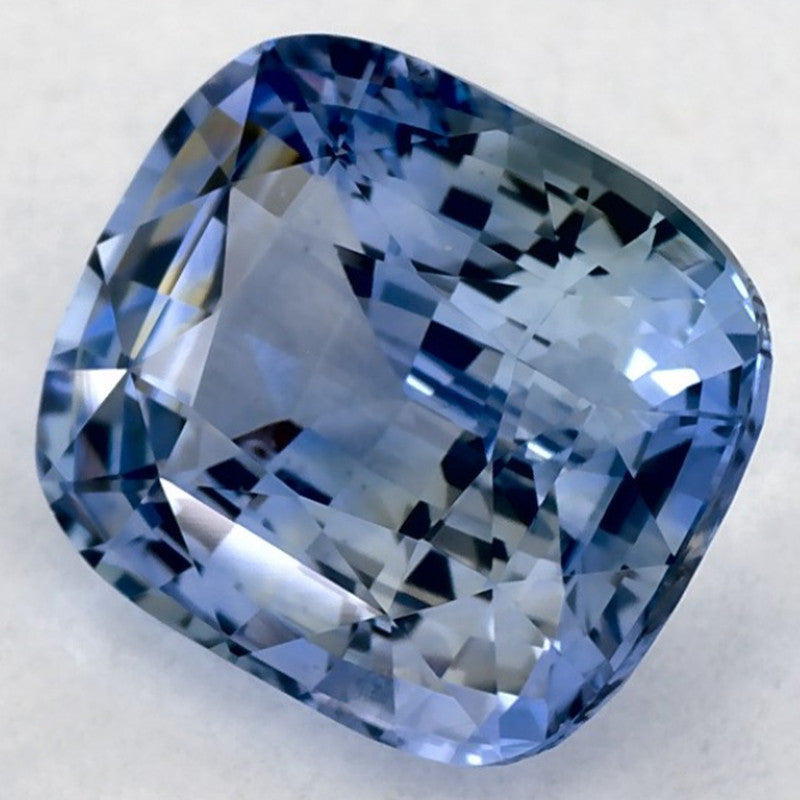 3.05 Carat Cushion Natural Blue Sapphire