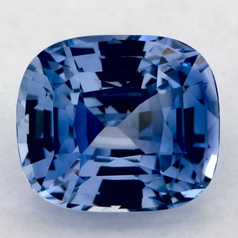 4.24 Carat Cushion Natural Blue Sapphire