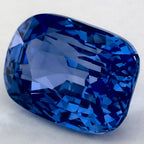 4.27 Carat Cushion Natural Blue Sapphire