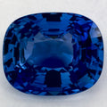 5.21 Carat Cushion Natural Blue Sapphire