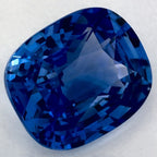 5.21 Carat Cushion Natural Blue Sapphire