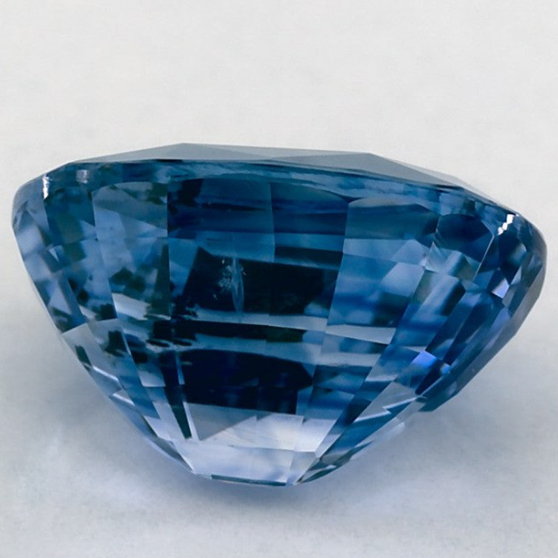 4.01 Carat Oval Natural Blue Sapphire