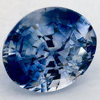 4.03 Carat Oval Natural Blue Sapphire