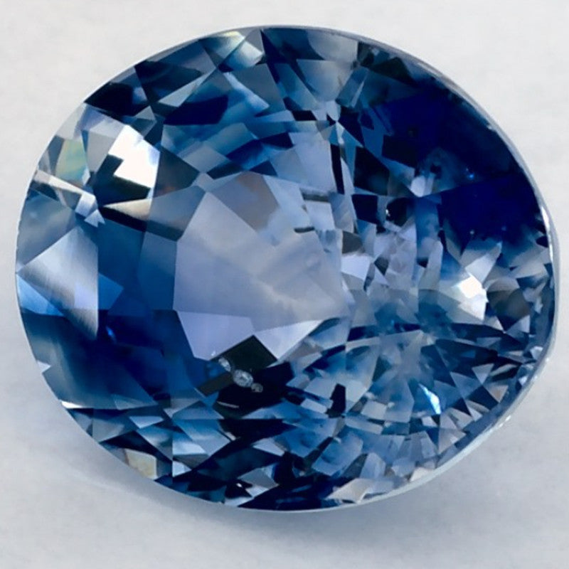 4.03 Carat Oval Natural Blue Sapphire