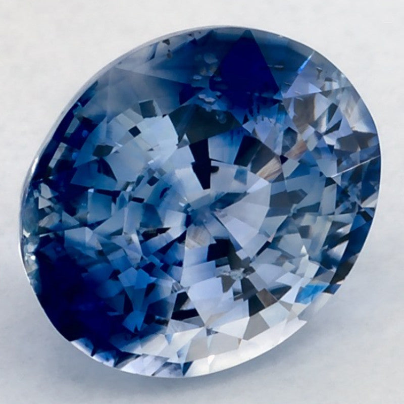 4.03 Carat Oval Natural Blue Sapphire