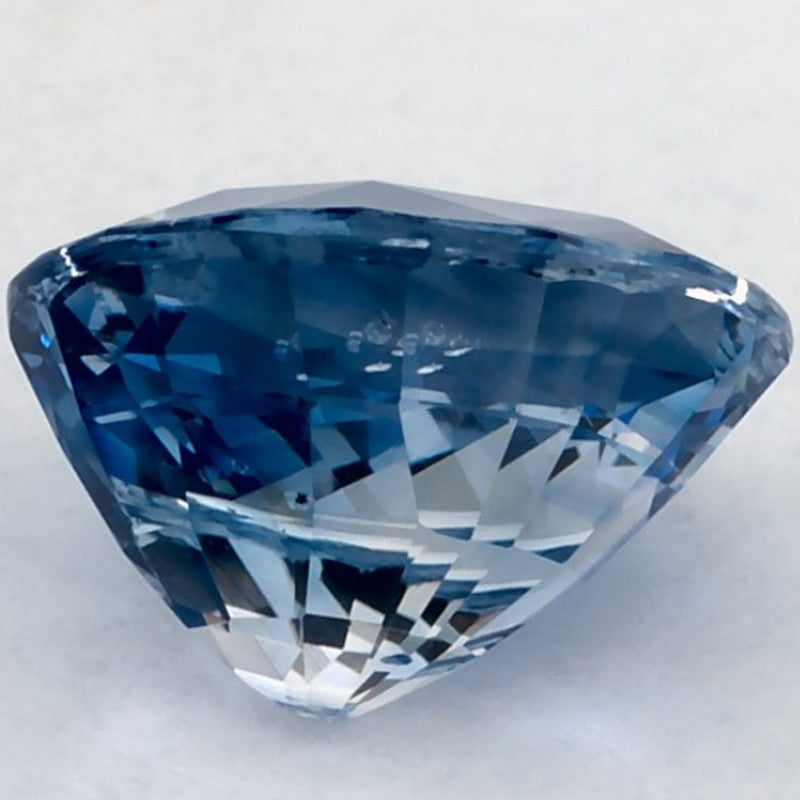 4.03 Carat Oval Natural Blue Sapphire