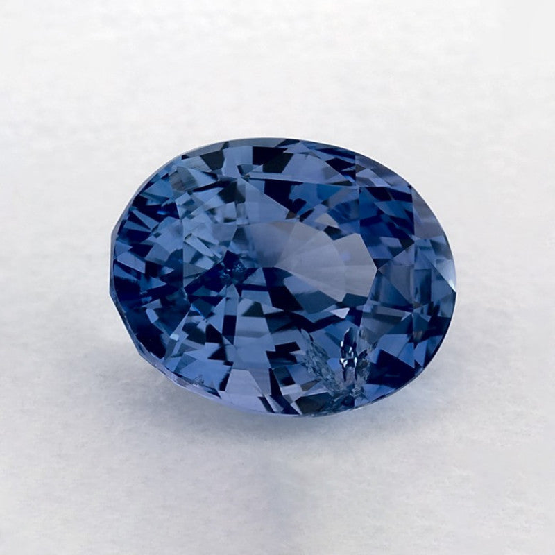 4.14 Carat Oval Natural Blue Sapphire