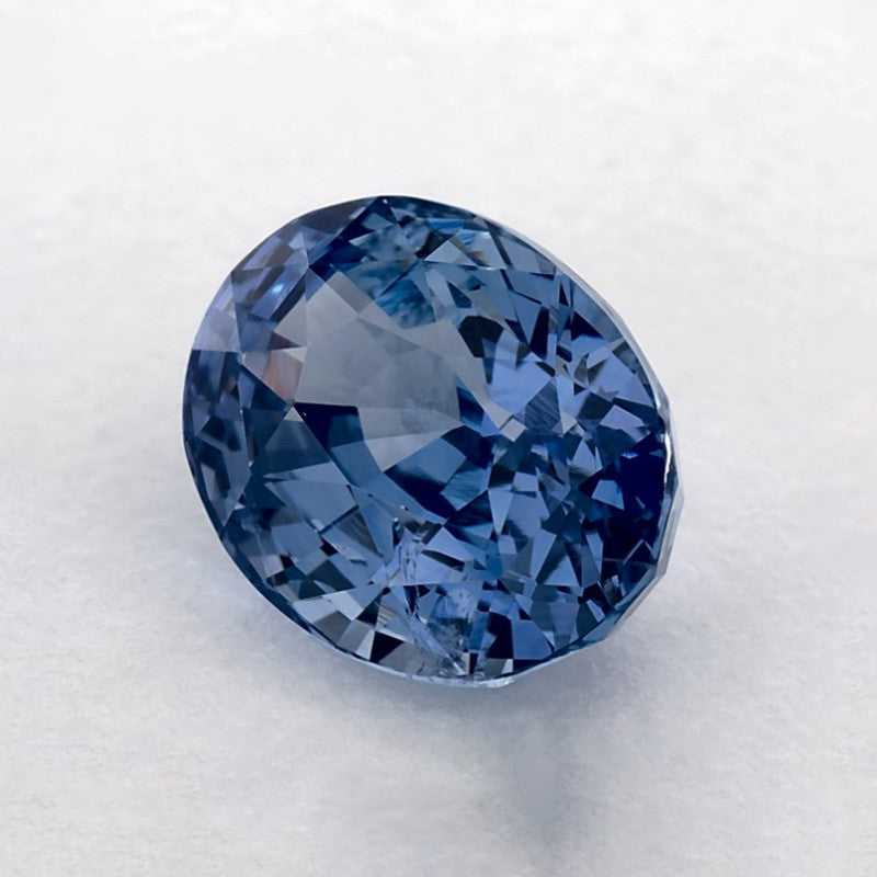4.14 Carat Oval Natural Blue Sapphire