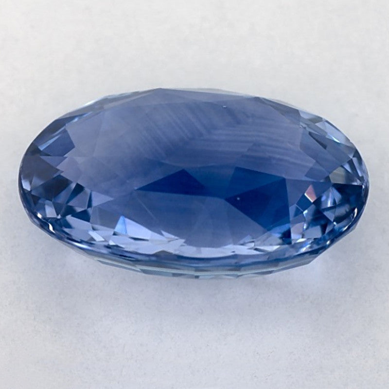 5.32 Carat Oval Natural Blue Sapphire