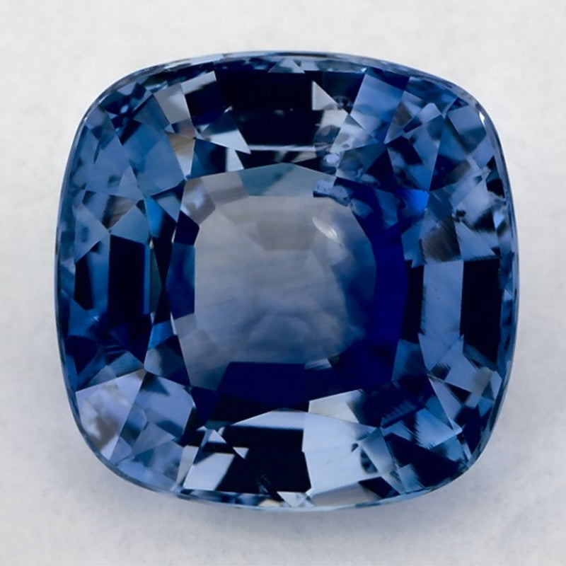 4.41 Carat Cushion Natural Blue Sapphire