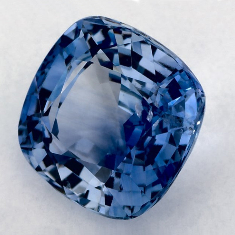 4.41 Carat Cushion Natural Blue Sapphire