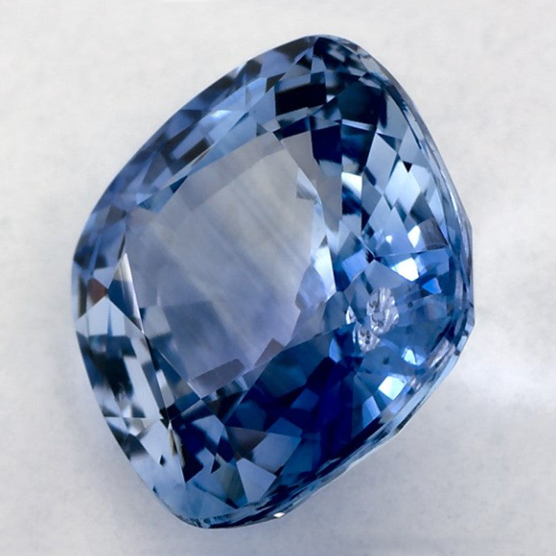 4.41 Carat Cushion Natural Blue Sapphire