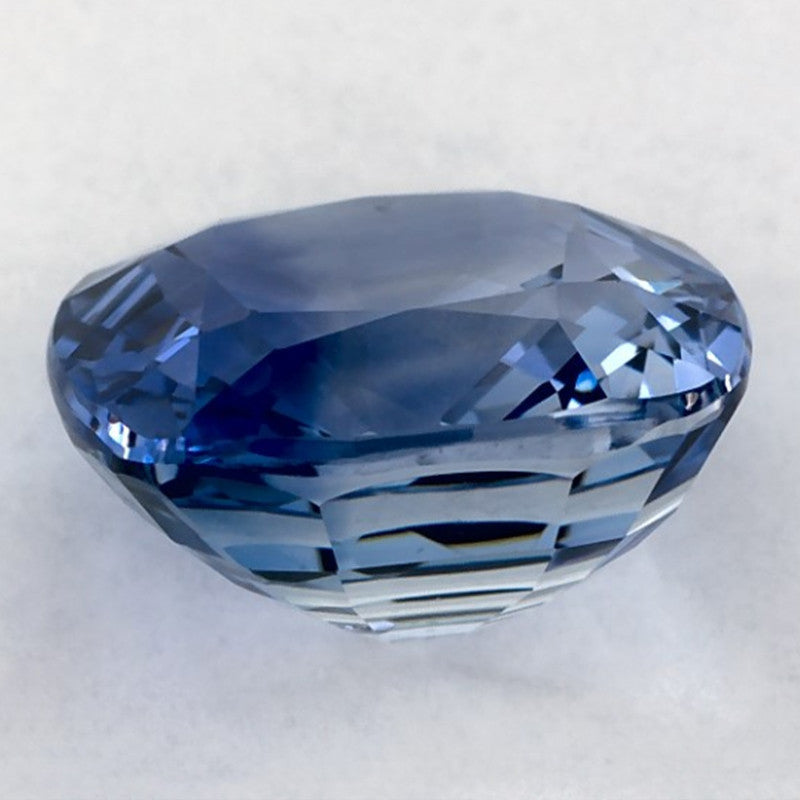 4.41 Carat Cushion Natural Blue Sapphire