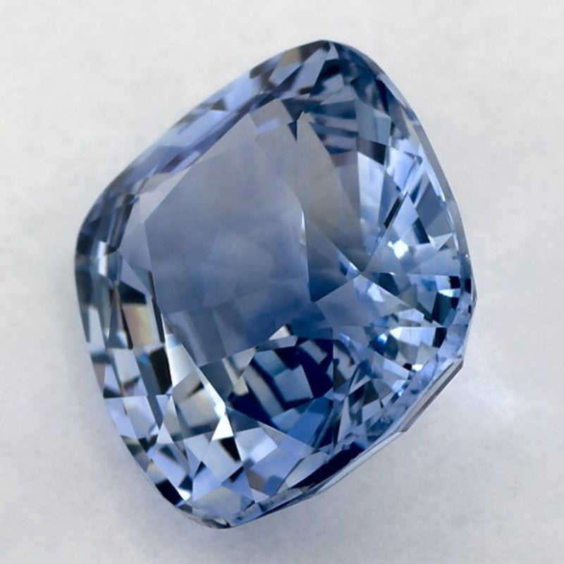 5.23 Carat Cushion Natural Blue Sapphire