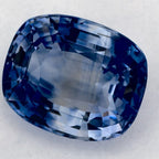 5.54 Carat Cushion Natural Blue Sapphire
