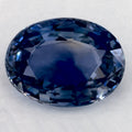 4.27 Carat Oval Natural Blue Sapphire