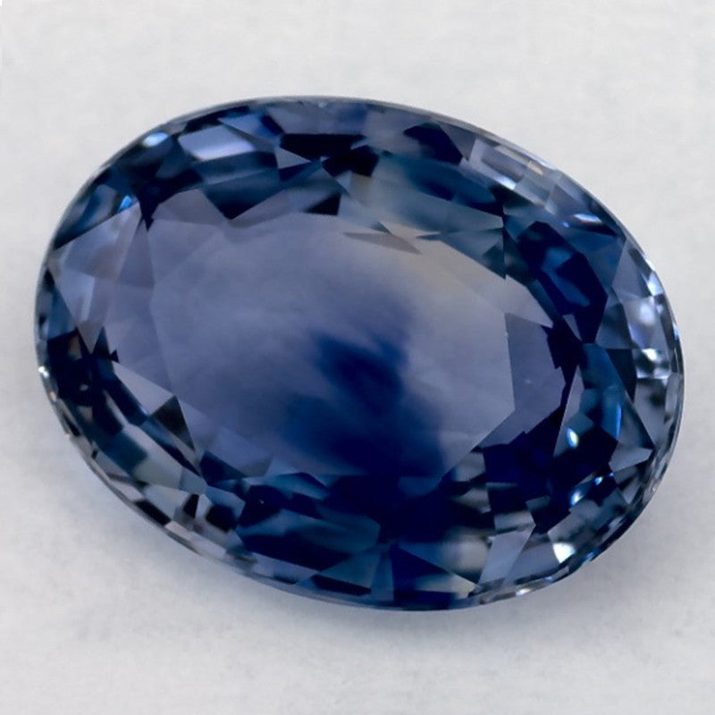 4.27 Carat Oval Natural Blue Sapphire