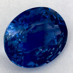 5.13 Carat Oval Natural Blue Sapphire