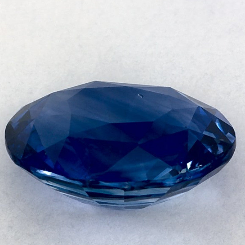 5.13 Carat Oval Natural Blue Sapphire