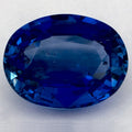 6.53 Carat Oval Natural Blue Sapphire