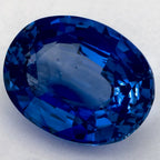 6.53 Carat Oval Natural Blue Sapphire