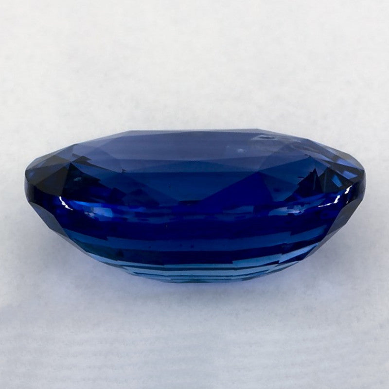 6.53 Carat Oval Natural Blue Sapphire