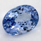 6.19 Carat Oval Natural Blue Sapphire