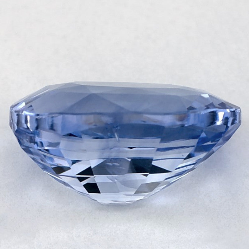6.19 Carat Oval Natural Blue Sapphire