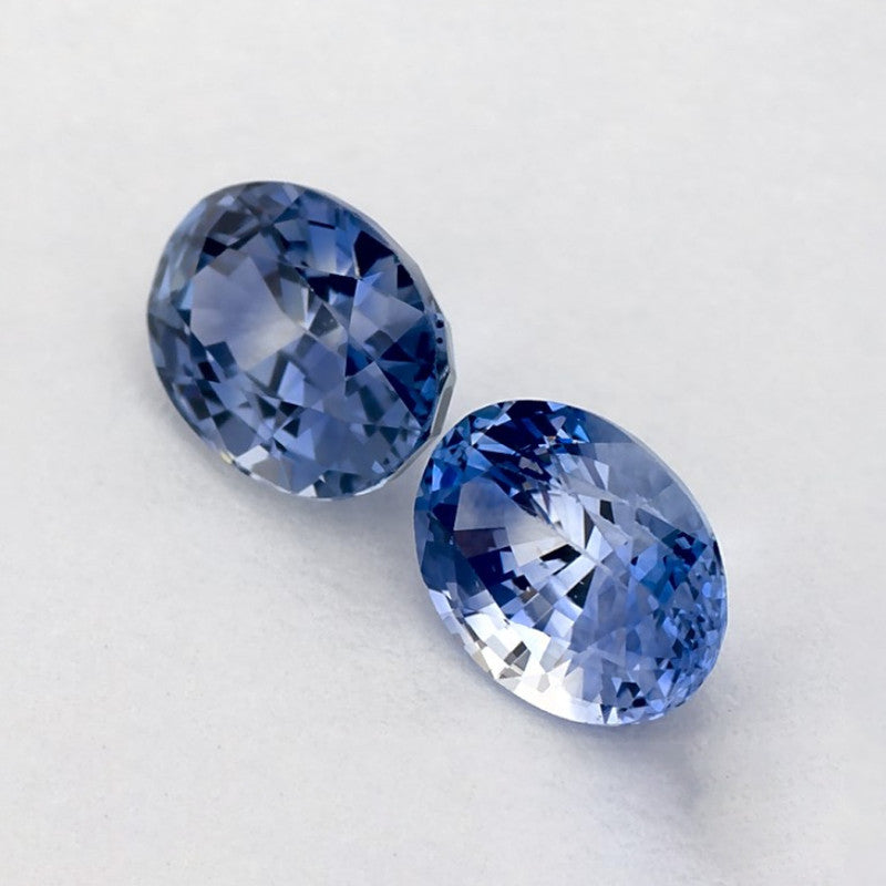2.05 Total Carat Weight Oval Natural Blue Sapphire