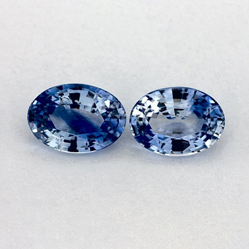 1.72 Total Carat Weight Oval Natural Blue Sapphire
