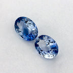 1.72 Total Carat Weight Oval Natural Blue Sapphire