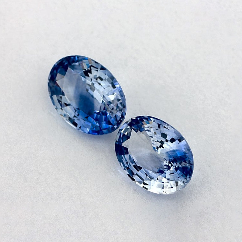 1.72 Total Carat Weight Oval Natural Blue Sapphire