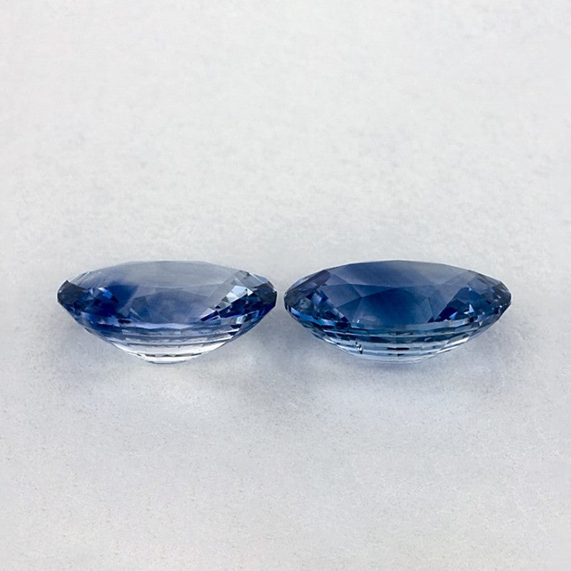 1.72 Total Carat Weight Oval Natural Blue Sapphire