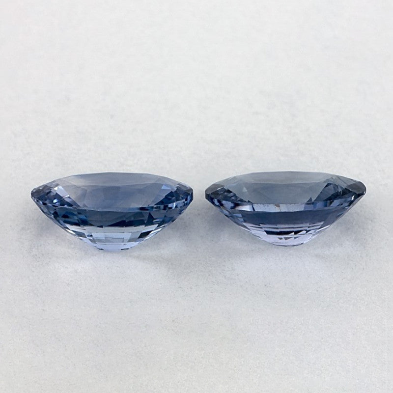 1.74 Total Carat Weight Oval Natural Blue Sapphire