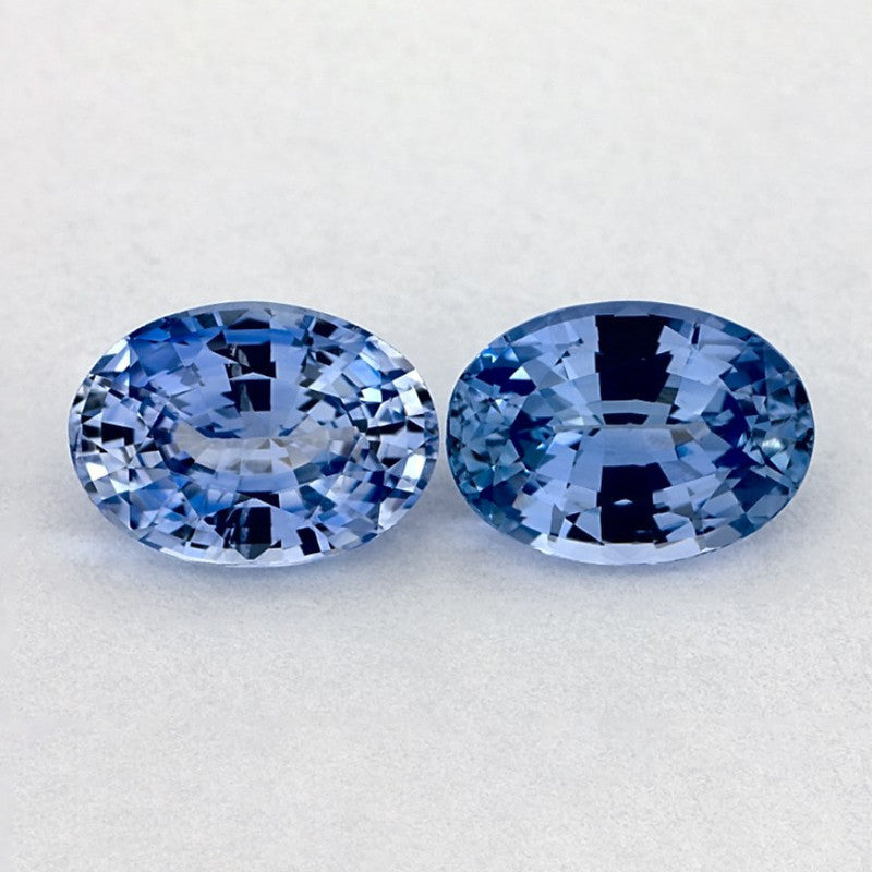 1.75 Total Carat Weight Oval Natural Blue Sapphire