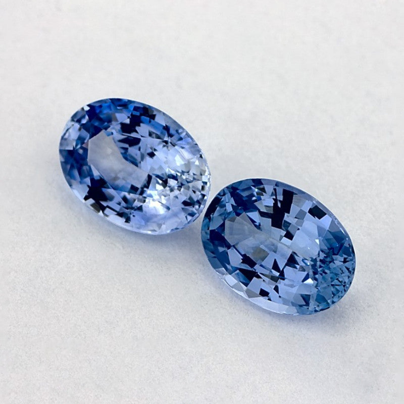 1.75 Total Carat Weight Oval Natural Blue Sapphire