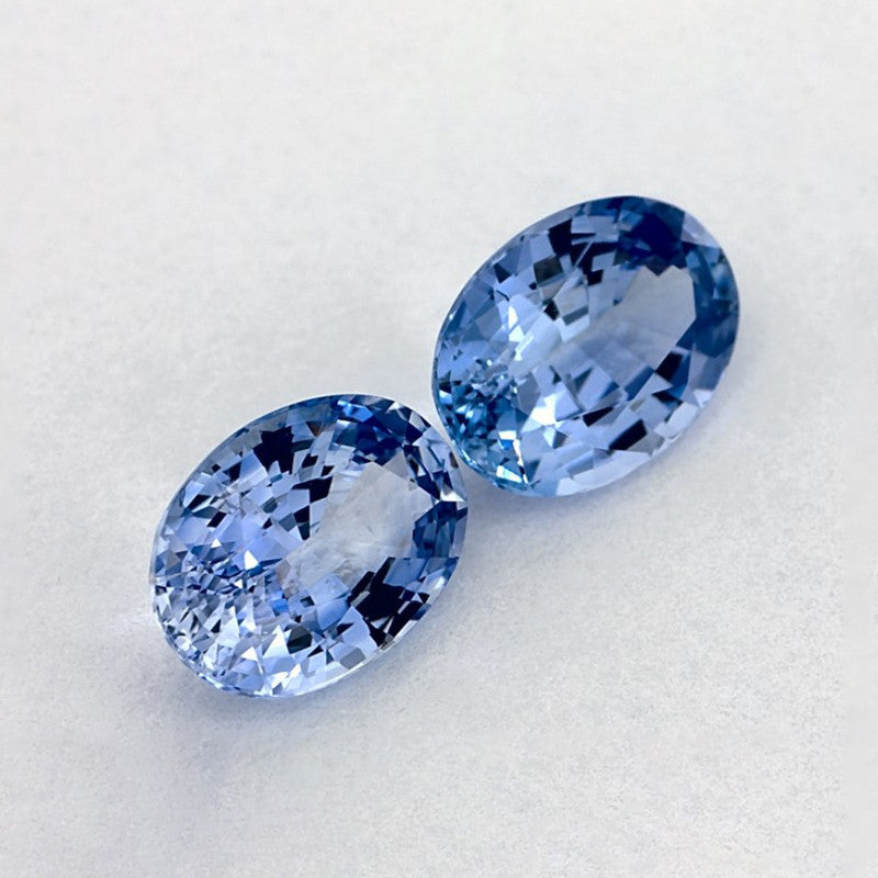 1.75 Total Carat Weight Oval Natural Blue Sapphire