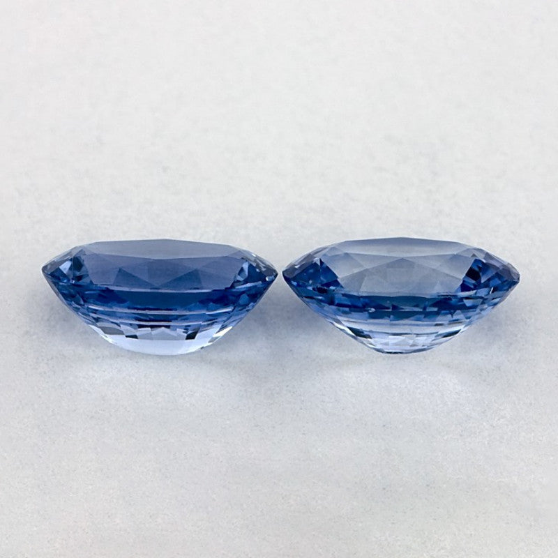 1.75 Total Carat Weight Oval Natural Blue Sapphire