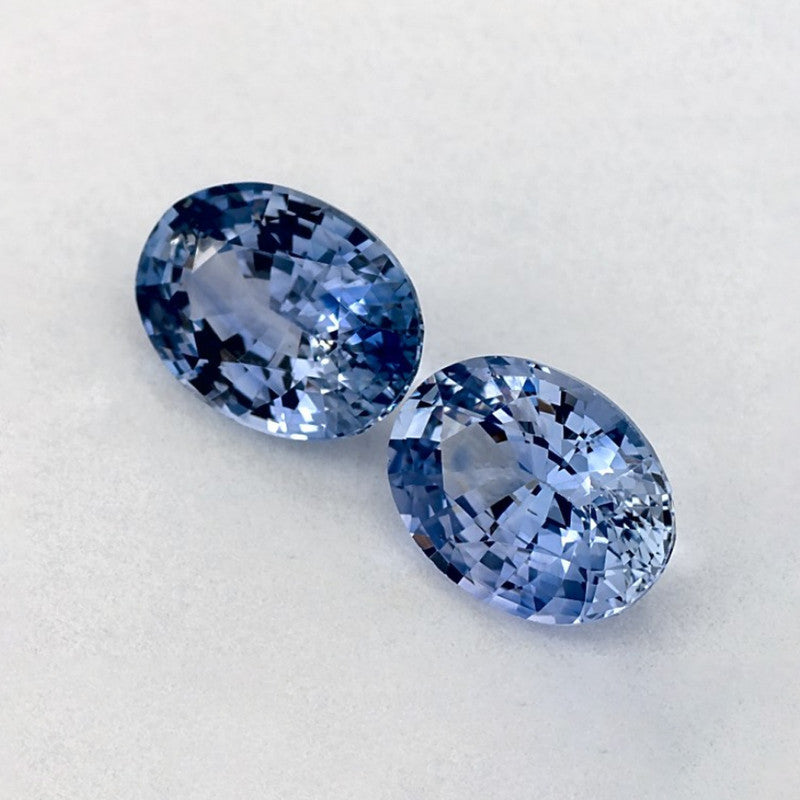 1.87 Total Carat Weight Oval Natural Blue Sapphire