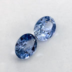 1.87 Total Carat Weight Oval Natural Blue Sapphire