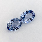 1.91 Total Carat Weight Oval Natural Blue Sapphire