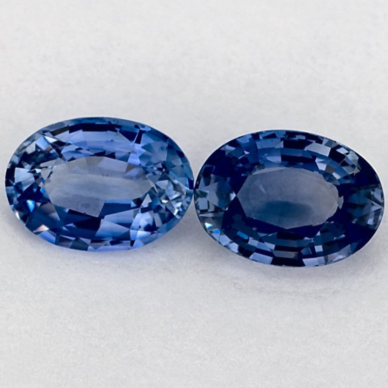1.97 Carat Oval Natural Blue Sapphire