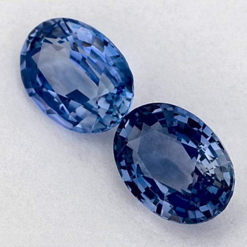 1.97 Carat Oval Natural Blue Sapphire
