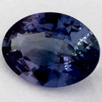 0.81 Carat Oval Natural Blue Sapphire