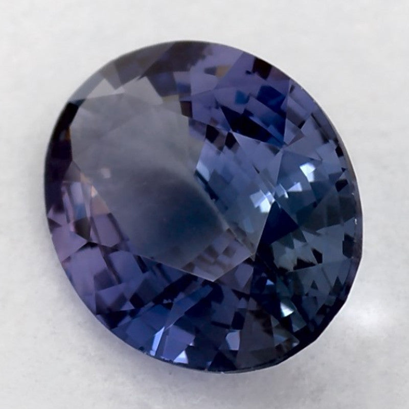 0.81 Carat Oval Natural Blue Sapphire