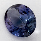 0.81 Carat Oval Natural Blue Sapphire