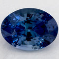 1.23 Carat Oval Natural Blue Sapphire