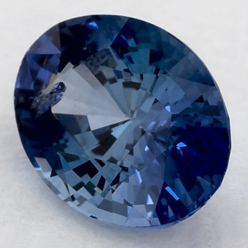 1.23 Carat Oval Natural Blue Sapphire